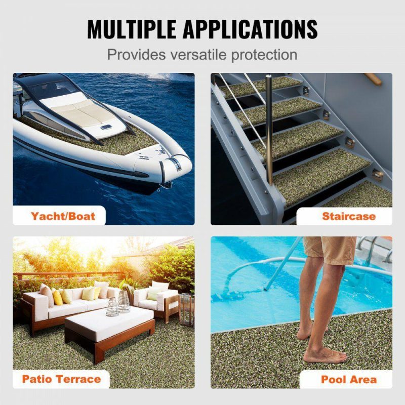 Decking & Fencing | Boat Flooring, EVA Foam Boat Decking 94.5″ x 23.6″, Non-Slip Self-Adhesive Flooring, 31.1sq.ft 2 Rolls of Marine Carpet for Boats, Yacht, Pontoon, Kayak Decking Camouflage Decking & Fencing Camouflage