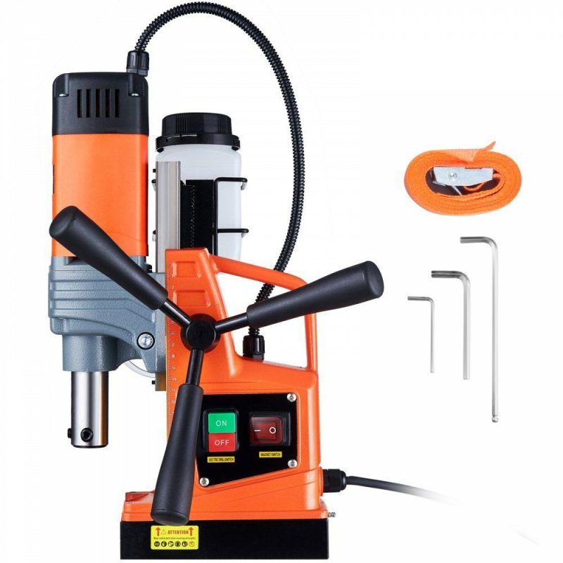 Drills & Drivers | Magnetic Drill 1300W 2922lbf/13000N Portable Mag Drill Press 810RPM Drills & Drivers Drills & Drivers