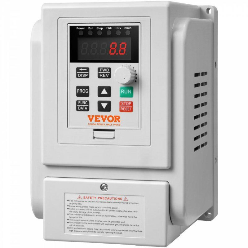 Electric Motors | VFD 2.2KW 10A 3HP Variable Frequency Drive for 3-Phase Motor Speed Control Electric Motors Electric Motors