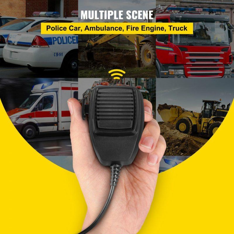 Electrical Tools | 200W Car Warning Alarm Vehicle 7 Sound Loud Warning Alarm Kit MIC System Emergency Fire Siren PA Speaker Electrical Electrical Tools