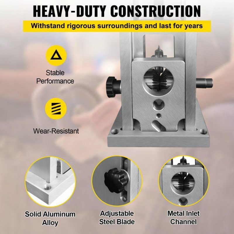 Electrical Tools | Wire Stripping Machine, 0.06-1.57 inches Drill Powered, Manual Copper Stripper w Heat Treated Steel Ultra Long Lasting Blade, Compact & Portable for Scrap Cable Peeling Recycling Electrical Electrical Tools