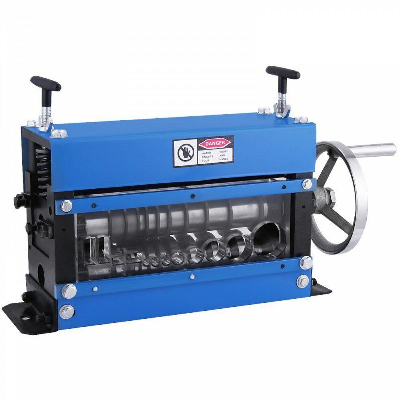 Electrical Tools | Wire Stripping Machine DA 0.06 inch -1.5 inch,Manual Wire Stripping Machine 11 Channels 10 Cutting Blades,Wire Stripper Machine Manual Hand Cranked,for Stripping Scrap Copper Wire Electrical Electrical Tools