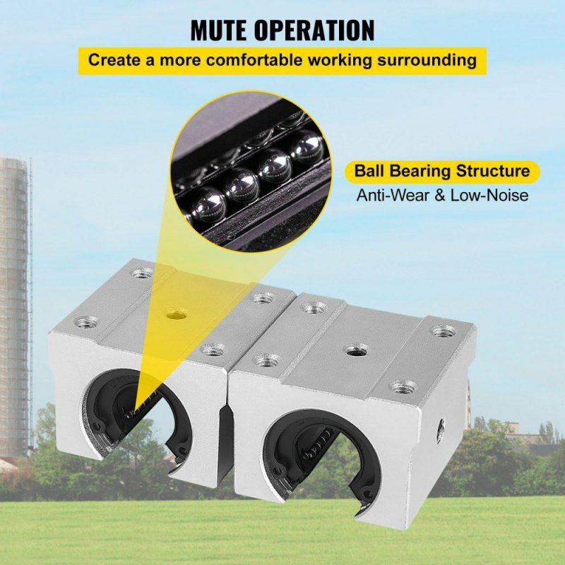 Motion Control | Linear Rail SBR12-1000mm 38mm Linear Slide W/ 4 SBR12UU Bearing Blocks Hardware Motion Control