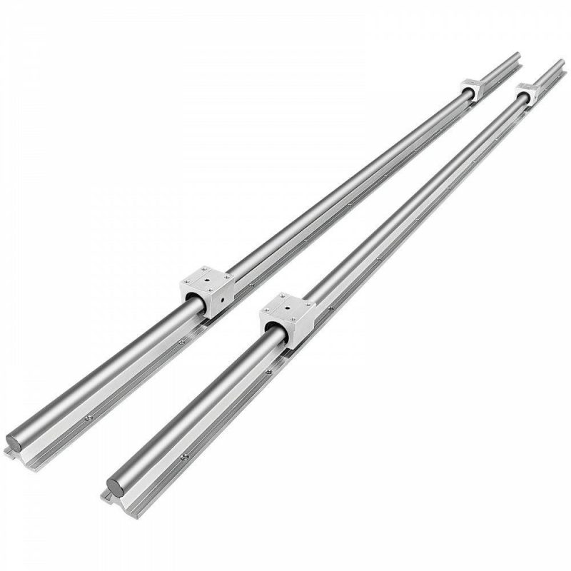 Motion Control | Linear Rail SBR20-1800mm 2 Linear Slide Guide with 4 SBR20UU Bearing Block Hardware Motion Control