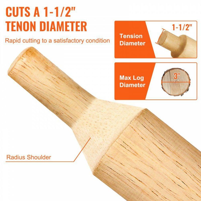 Drills & Drivers | Tenon Cutter, 1.5″ / 38 mm Diameter, with Dual Straight Blades & Button Screws Home Master Kit, Premium Aluminum & Steel Log Furniture Cutter, Commercial Woodworking Tool for Home Beginner DIY Drills & Drivers Drills & Drivers