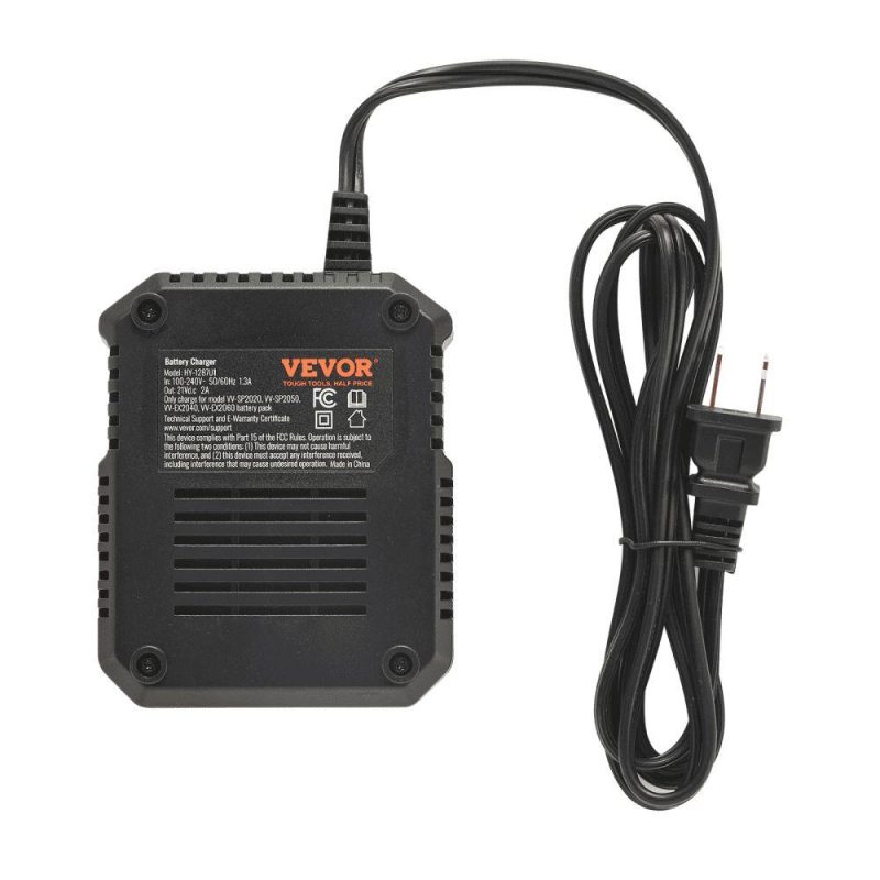 Power Tool Parts & Accessories | 2.0Ah Battery Charger – Cordless Power Tools Battery Pack Charger for Fast Charging, Replacement Charger for VV-SP2020, VV-EX2040, VV-SP2050, VV-EX2060 Batteries Power Tool Parts & Accessories Power Tool Parts & Accessories